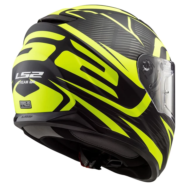 Moto prilba LS2 FF320 Stream Evo Jink Matt Black Yellow - Matt Black Yellow