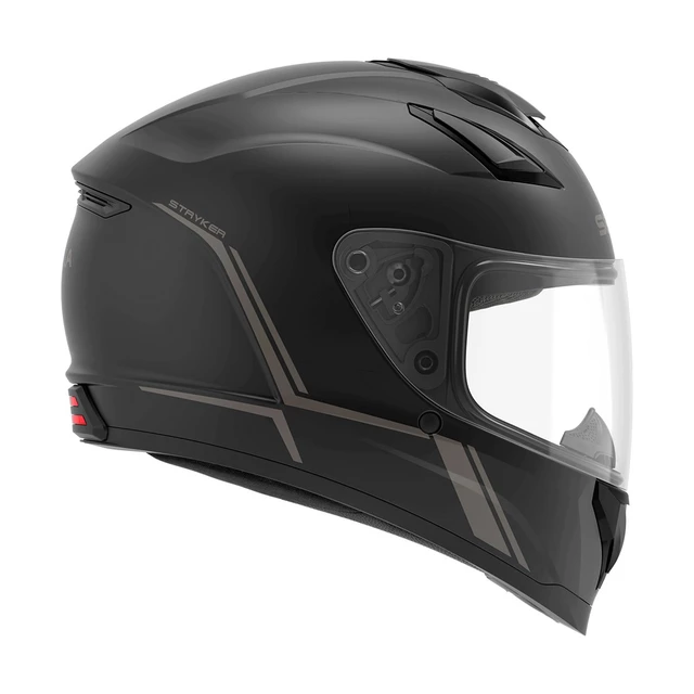 Moto prilba SENA Stryker s integrovaným Mesh headsetom Matt Black - matne čierna