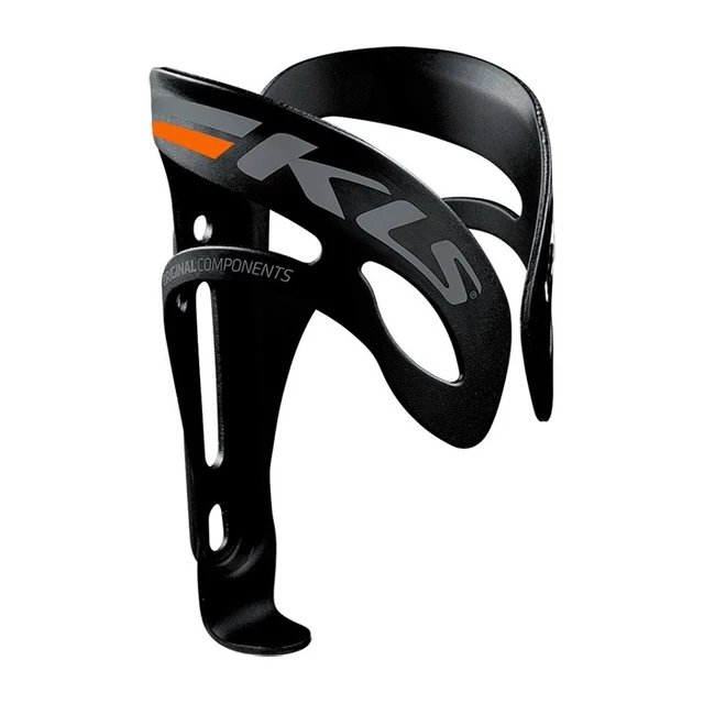 Bicycle Water Bottle Cage Kellys Squad - White Grey - Black-Orange