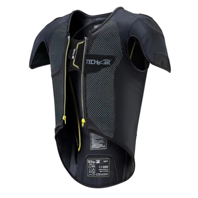 Tech-Air® Race Vest System Alpinestars Black/Yellow