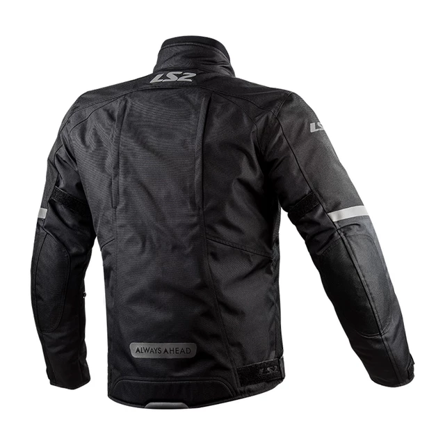 Pánska moto bunda LS2 Serra EVO Man Black - čierna