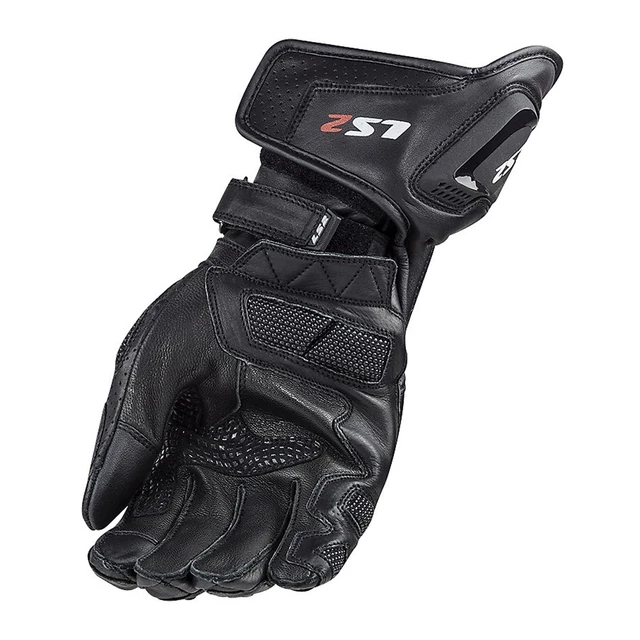Motorcycle Gloves LS2 Swift Racing Black