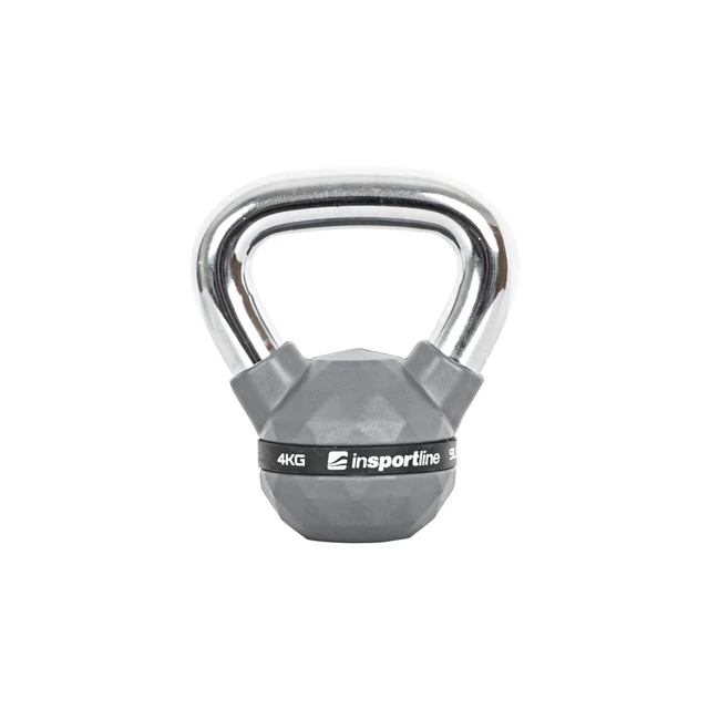 Zestaw hantli gumowanych inSPORTline Kettlebell PU 4-20 kg