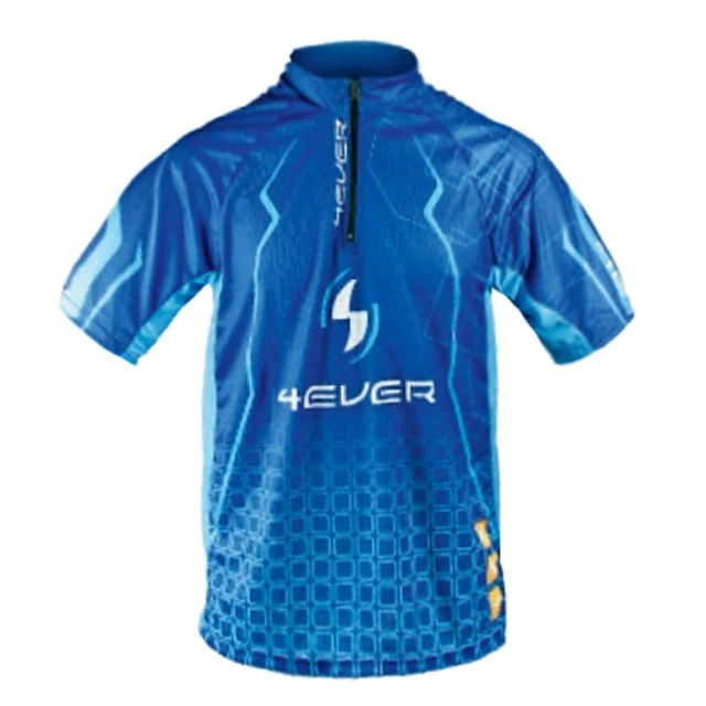 Men's bike jersey 4EVER short sleeve - M - Blue