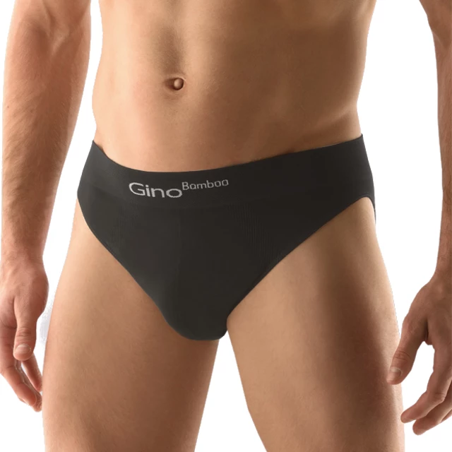 Narrow Hip Briefs Bamboo PureLine - Liquorice - Black