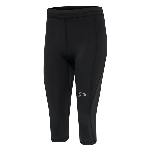 Women’s Compression Capri Pants Newline Core Knee Tights - Black - Black