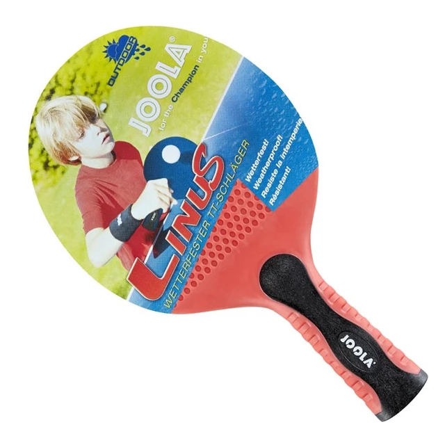 Joola Linus Outdoor Tischtennis-Schläger - blau - rot