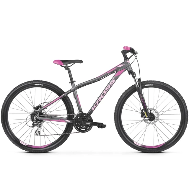 Women’s Mountain Bike Kross Lea 5.0 29” Gen 1 - Graphite/Pink/Violet