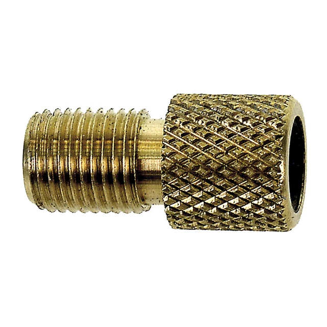 Presta to Schrader Brass Valve Adapter