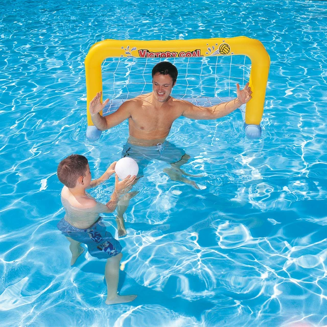 Inflatable Water Polo Goal & Ball Bestway - Yellow