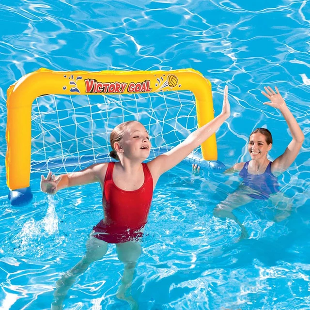 Inflatable Water Polo Goal & Ball Bestway - Yellow