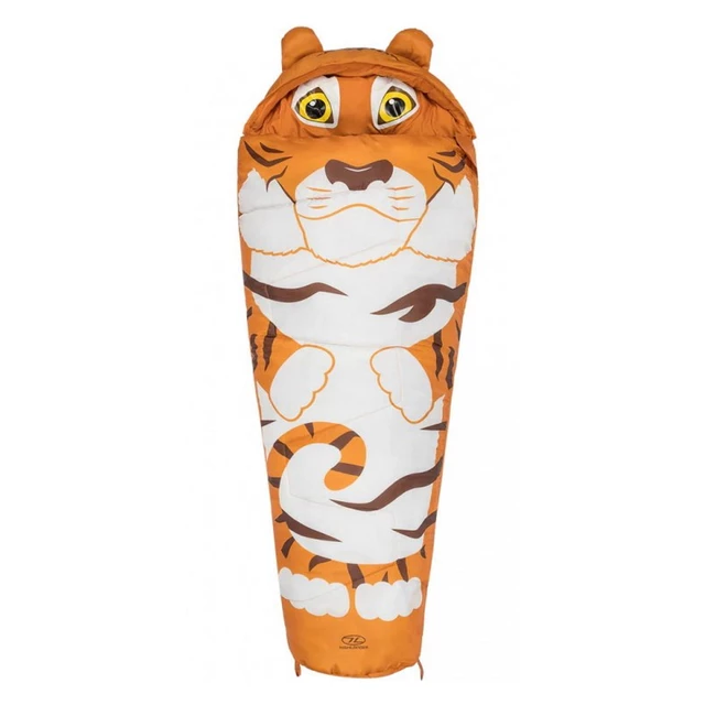 Children’s Sleeping Bag Highlander Creature - Red - Orange