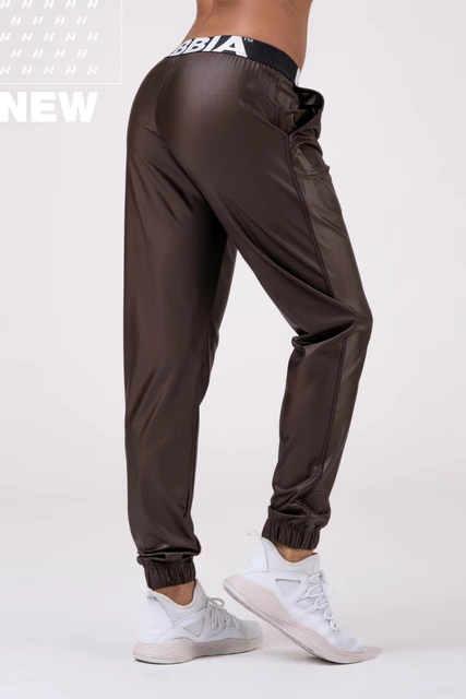 Női nadrág Nebbia Sports Drop Crotch 529 - barna - barna