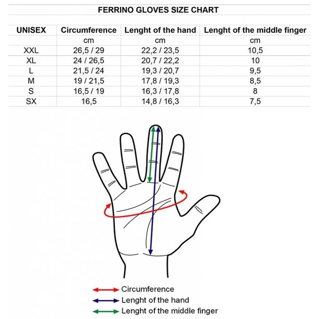 Zimní rukavice FERRINO Rebel - XL