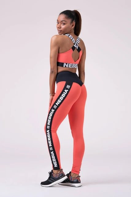 Női ikonikus leggings Nebbia Power Your Hero 531 - Őszibarack