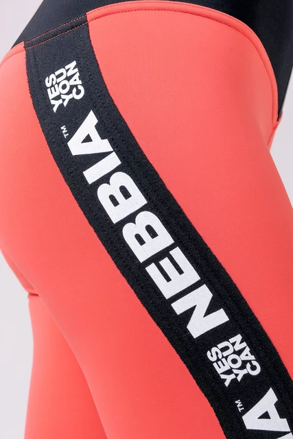 Női ikonikus leggings Nebbia Power Your Hero 531 - Őszibarack