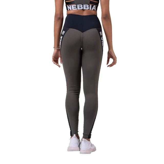 Női ikonikus leggings Nebbia Power Your Hero 531 - fehér