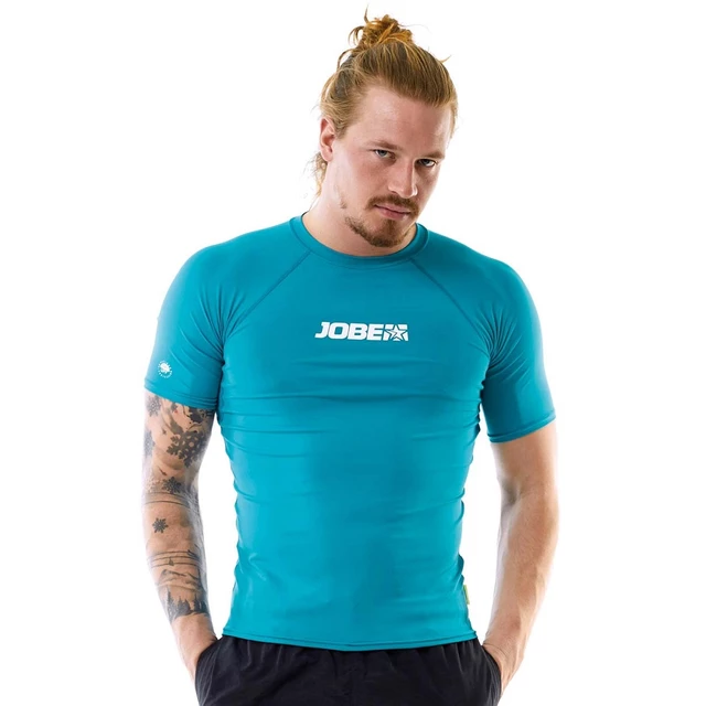 Pánské tričko pro vodní sporty Jobe Rashguard 8051 - S - modrá