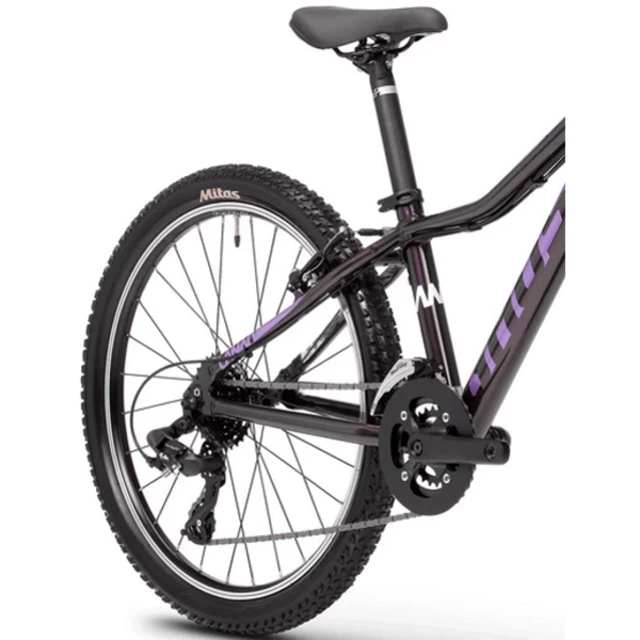 Juniorský bicykel Ghost Lanao 24" Base - Purple / White