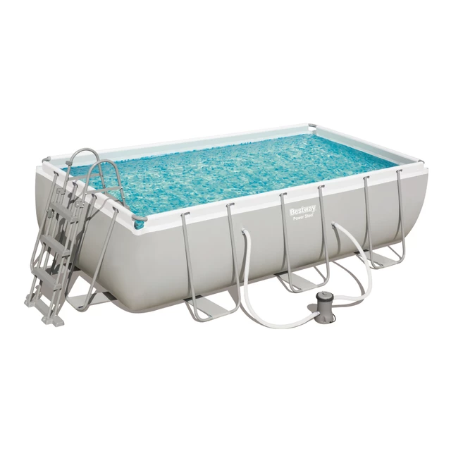 Bestway Power Steel 404 x 201 x 100 cm Rechtförmiger Pool