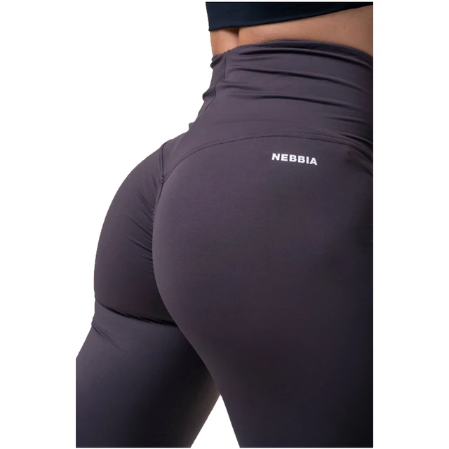 Women’s High-Waisted Leggings Nebbia Classic Hero 570 - Marron