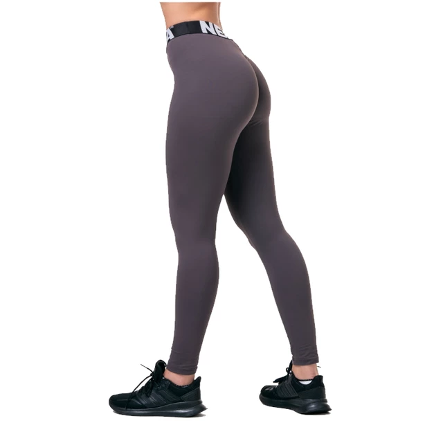 Nebbia Squat Hero Scrunch Butt 571 Damenleggings mit mittlerer Taille - Alte Rosse