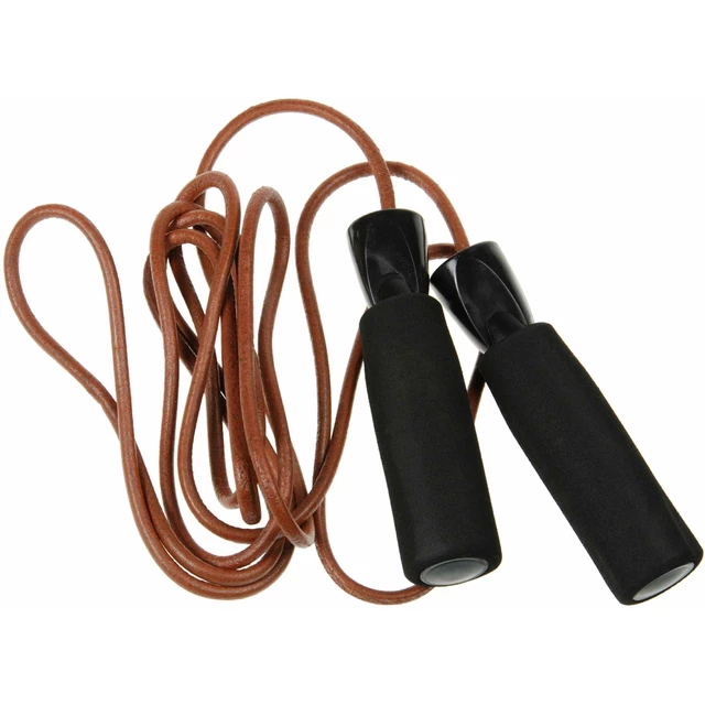 Leather Jump Rope w/ Bearings Spartan Lederspringschnur