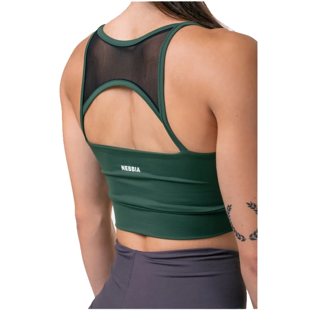 Women’s Bra Top Nebbia Classic Hero 579 - Dark Green