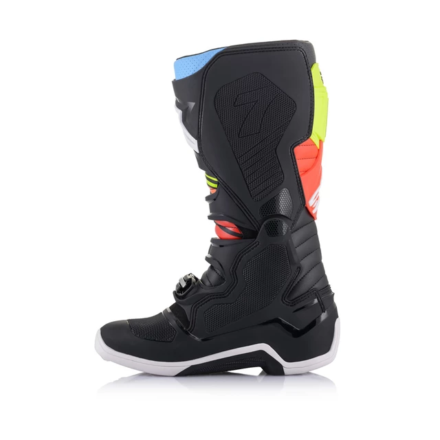 Motorcycle Boots Alpinestars Tech 7 Black/Fluo Yellow/Fluo Red 2022 - Black/Fluo Yellow/Fluo Red