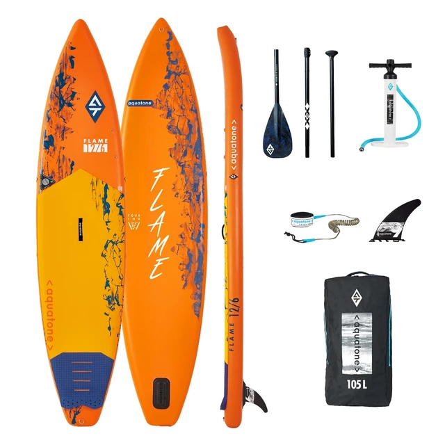 Paddleboard s príslušenstvom Aquatone Flame 12.6