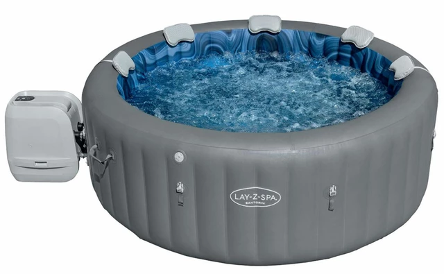 BESTWAY Lay-Z-Spa Santorini Hydro Jet Pro felfújható jakuzzi 216 x 80 cm 60075