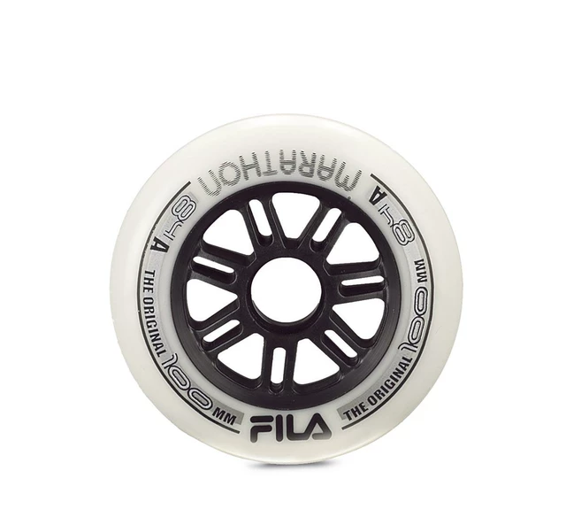 Fila görkorcsolya kerekek 100 mm/84A x 8 kerék, fehér