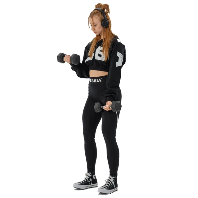 Tvarující fitness legíny Nebbia MY RULES 609 - Black