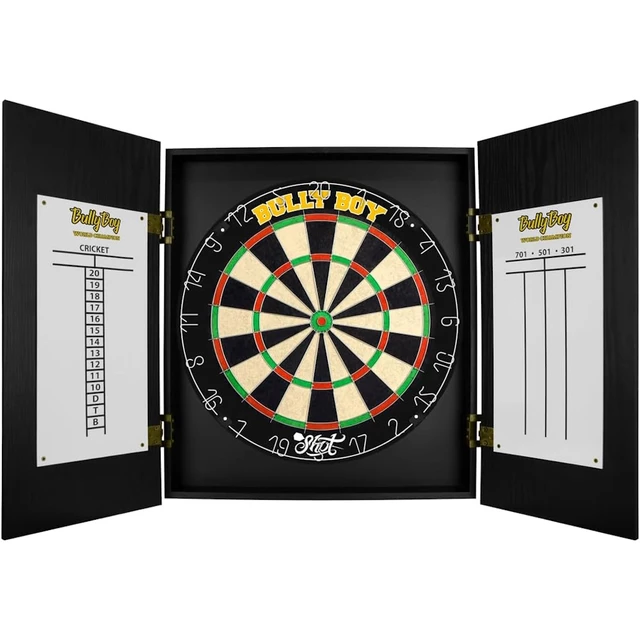 Dartboard Cabinet Set Shot Michael Smith