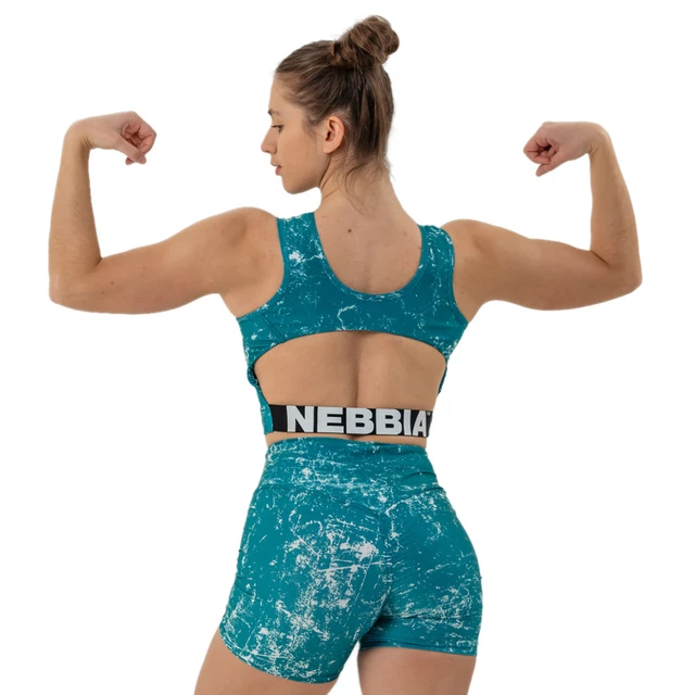 Crop top tílko Nebbia ROUGH GIRL 617