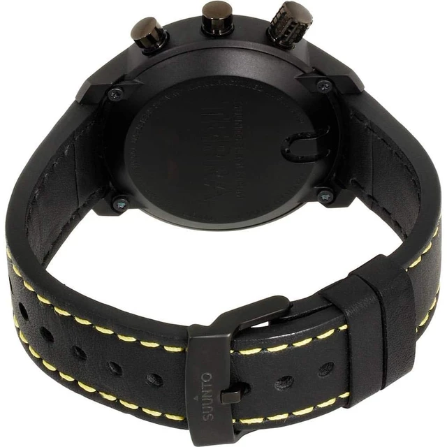 Outdoorový computer Suunto Elementum Terra N/ Black/yellow leather - rozbaleno