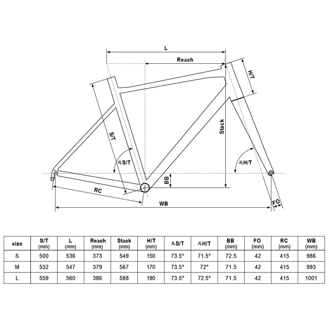 Silniční kolo KELLYS ARC 30 28" 8.0 - M (21", 170-185 cm)