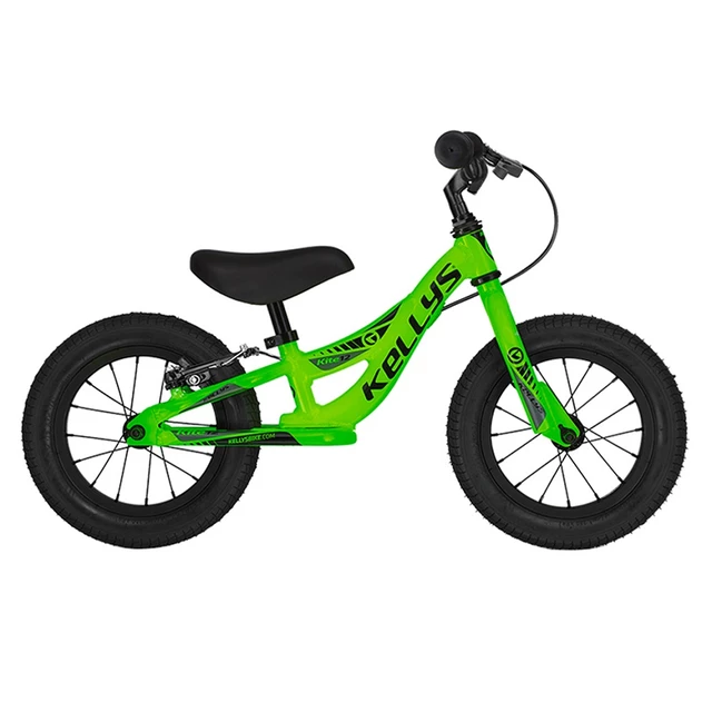 Balance Bike KELLYS KITE 12 RACE 2020 - Purple - Neon Green