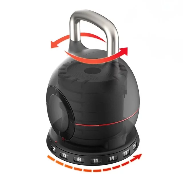 Nastavitelný ketlebel inSPORTline Xtrabell 2-20 kg