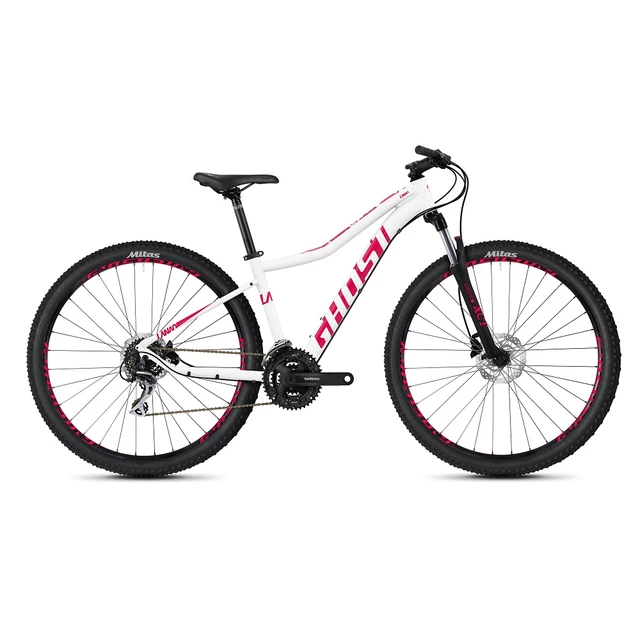 Women’s Mountain Bike Ghost Lanao 2.9 AL W 29” – 2020 - Star White/Ruby Pink - Star White/Ruby Pink