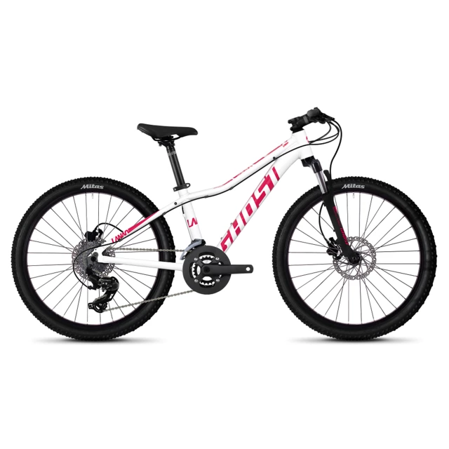 Junior Bike Ghost Lanao D4.4 AL 24” – 2020 - Star White/Ruby Pink - Star White/Ruby Pink