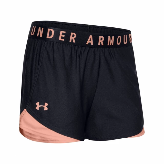 Women’s Shorts Under Armour Play Up Short 3.0 - Pink - Black-Melon