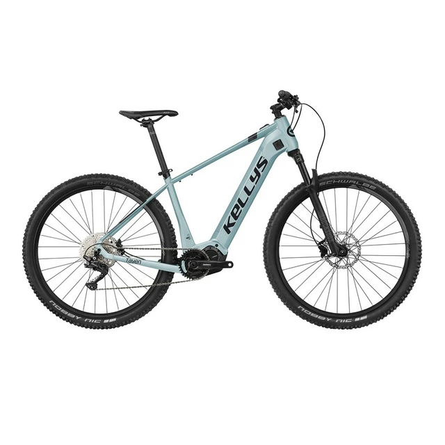 Dámsky horský elektrobicykel KELLYS TAYEN R50 29" - model 2021 - Pink - sky blue