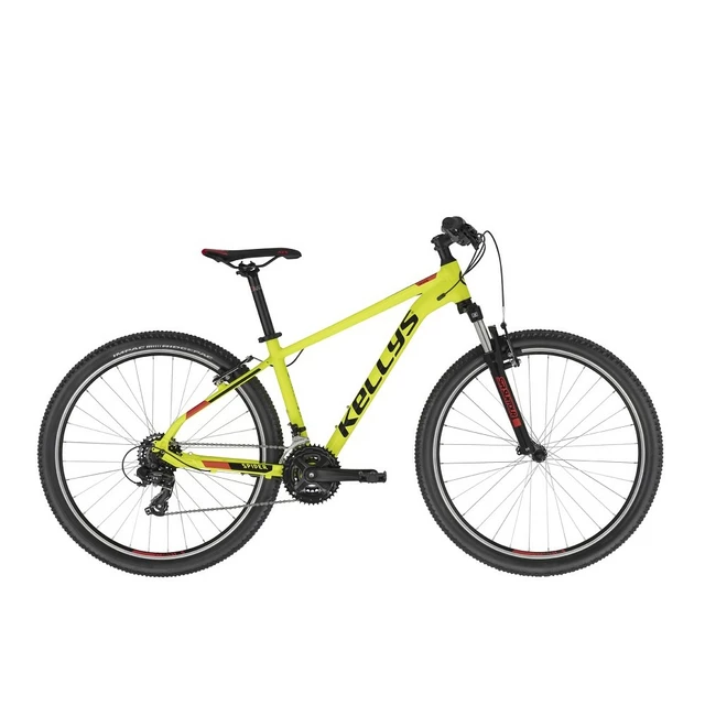 Horské kolo KELLYS SPIDER 10 26" 7.0 - Green - Neon Yellow