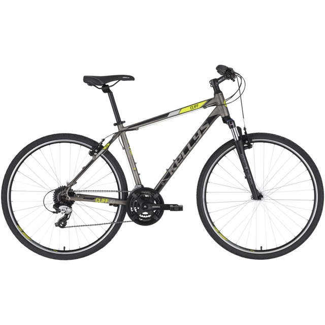 Pánsky crossový bicykel KELLYS CLIFF 30 28" 7.0 - Grey - Grey