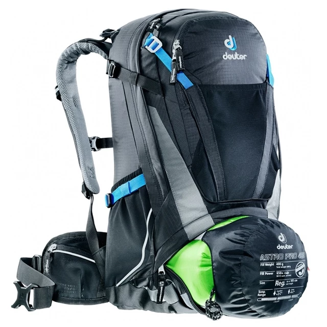 Cycling Backpack DEUTER Trans Alpine 30 - Blue
