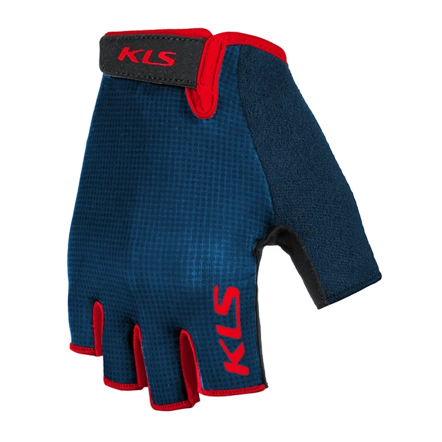 Cyklo rukavice Kellys Factor 021 - čierna - modrá