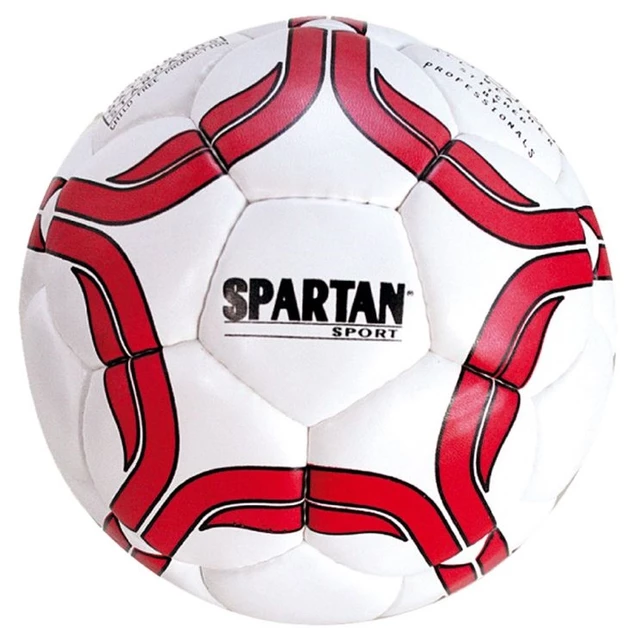 Football Ball SPARTAN Club Junior - Black-Red - Red