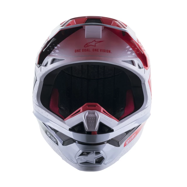 Moto přilba Alpinestars Supertech S-M10 limitovaná edice Angel MIPS červená/černá/bílá