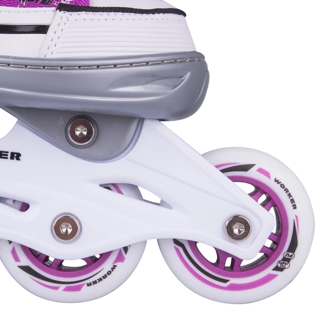 2in1 skates WORKER Aron White - S(33-36)